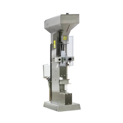 PNEUMATIC SEMI-AUTOMATIC TABLE TOP CORKER WITH LOADING HOPPER
