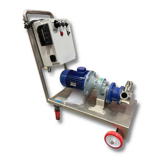 EURO 50 - 2" RUBBER IMPELLER PUMP - VARIABLE SPEED - 220V/60HZ SINGLE PHASE