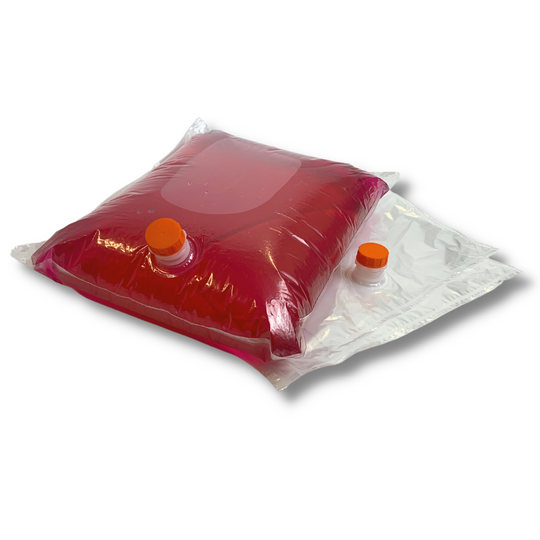 MULTIPURPOSE FOOD & BEVERAGE BAGS 10 L - ORANGE VOP SCREW TOP