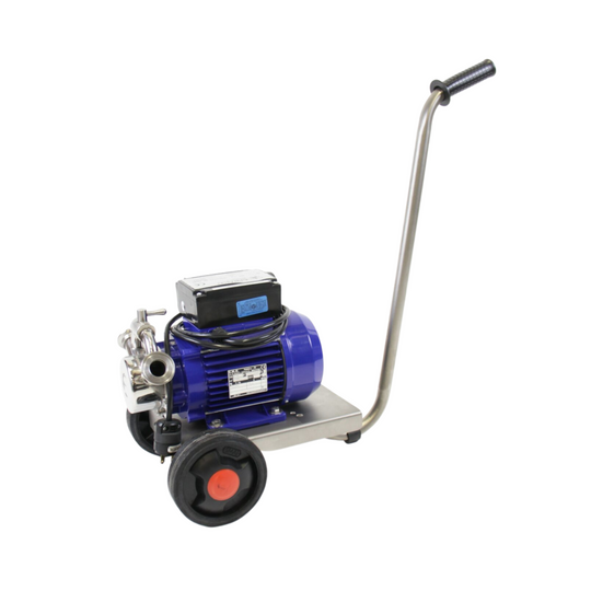 EURO 30 - 1" T.C. RUBBER IMPELLER PUMP - SINGLE SPEED - 220V/60HZ/SINGLE PHASE