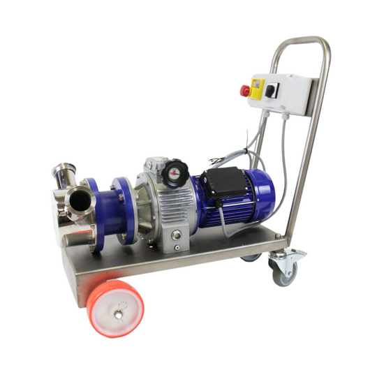 EURO 60 - 2.5" RUBBER IMPELLER PUMP - 220V/60HZ/THREE PHASE