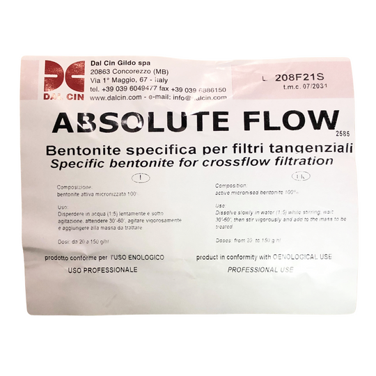 ABSOLUTE FLOW BENTONITE - 25 KG FORMAT