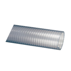 CLEAR PVC HOSE WITH CLEAR HELIX-PTHALATE FREE