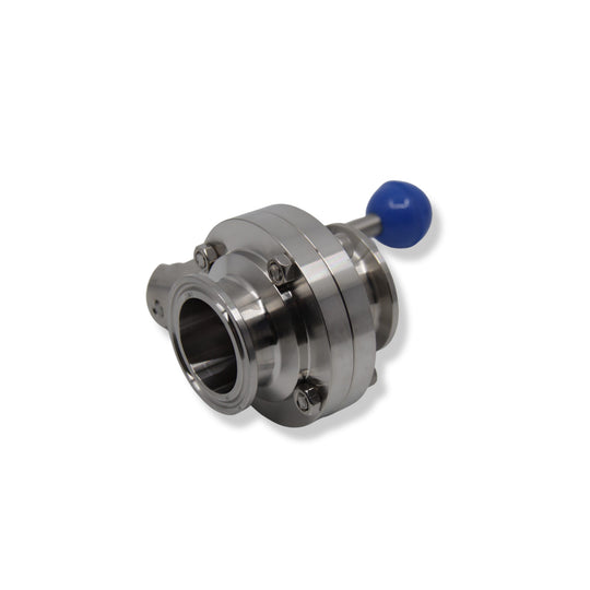 1.5" BUTTERFLY VALVE BY TRI CLAMP