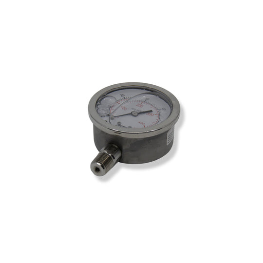 2.5" PRESSURE GAUGE - 0-60 PSI  1/4 BM