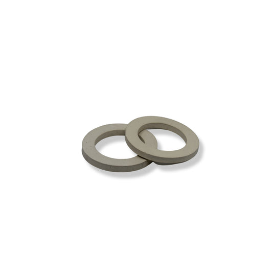 1.5" FLAT FACE ACME GASKETS ( 2" 1/16" O.D. x 1-3/8" I.D. x 0.187" THICK)
